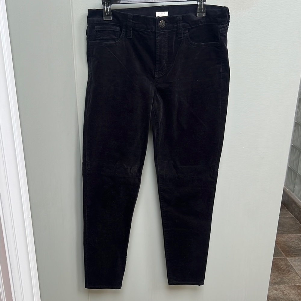 J. Crew Black Ankle Cropped Jeans Slim Fit